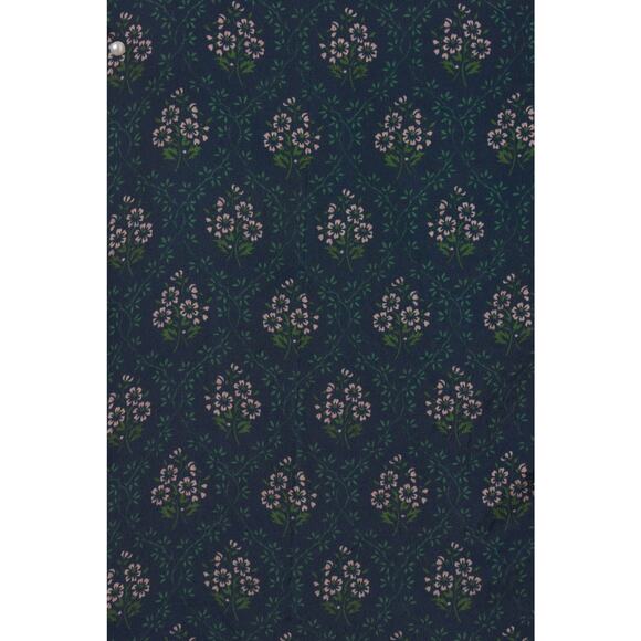 Trovata Birds of Paradis Demi Skirt Coastal Mosaic Green Midi Slip 4 - Picture 9 of 10